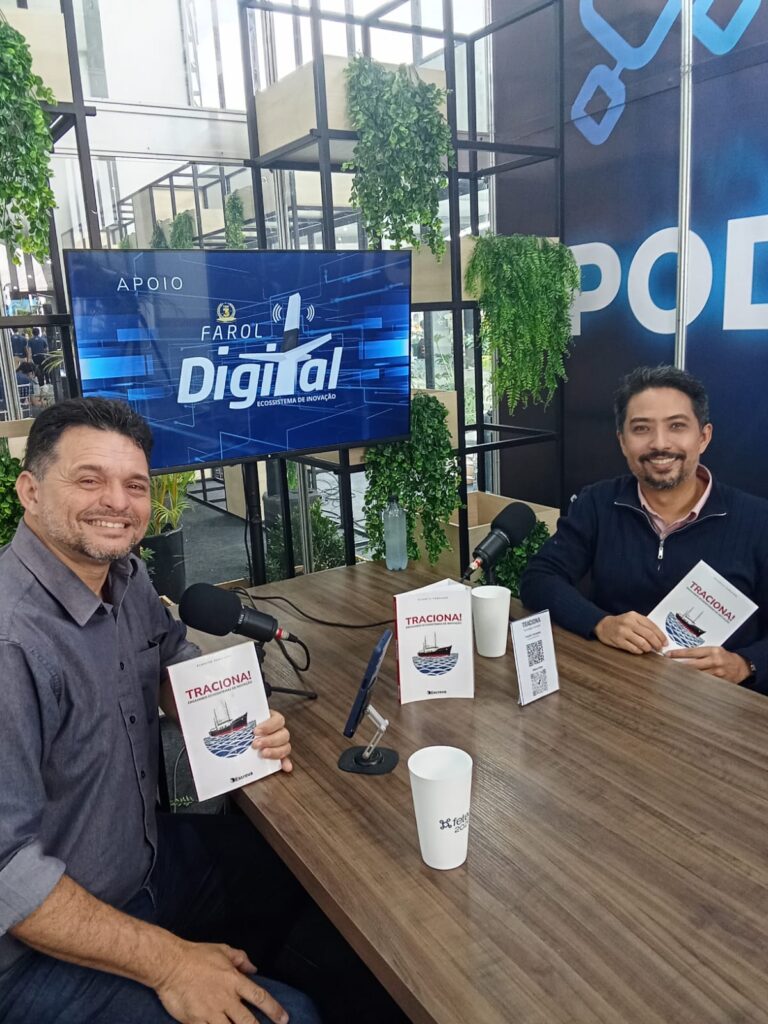 Anthony Brito entrevista Franklin Yamasake - foto: Divulgação